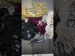 Αδιάβροχο πλεγμένο νάιλον ρούχα Ετικέτες δέσμευσης Snap Lock Pin Loop