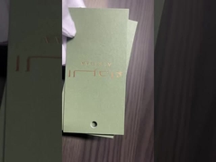 Στυλ Snap Lock Προσαρμοσμένα ρούχα Ετικέτες κρεμάσματος σε πλαστικό υλικό για ρούχα