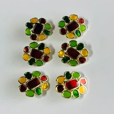 Shirt Package Rectangle Garment Buttons High Durability Rectangle Buttons Ideal for Shirt Manufacturing and Tailoring