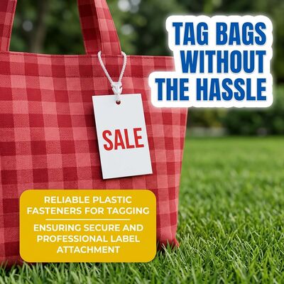 Heat Resistant Braided Nylon Tag Fasteners Rope For Price Tag