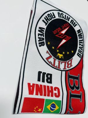 Προσαρμοσμένο ράψιμο σε υφασμένα ρούχα Ετικέτες Ετικέτες Κατασκευαστής για ύφασμα