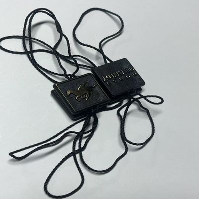 Ετικέτα τιμής ενδυμάτων Swing Ετικέτες δέσμων Μαύρες ετικέτες κρέμασης