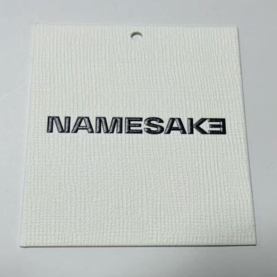 Γράψιμο ένδυση ρούχα Hang Tag 280gm Bristol Board για λιανική πώληση