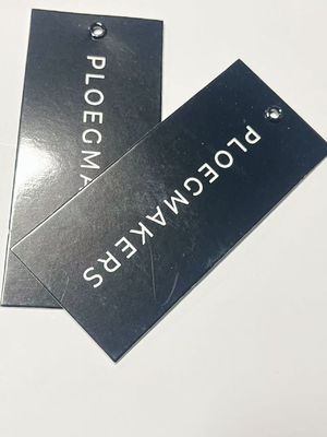 Προσαρμοσμένα αξεσουάρ Swing από χαρτόνι Κρεμάστε την ετικέτα για ρούχα 500 πακέτο