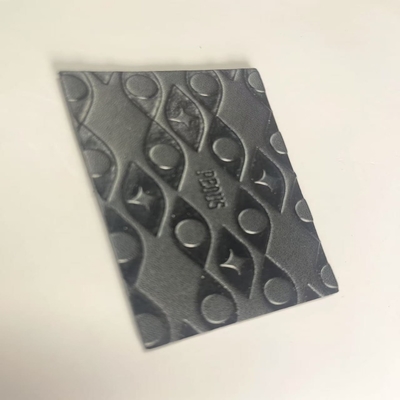 Black One Size Garment Label Top Performance Jeans Leather Label