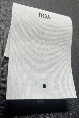 Cloth Label Woven Clothing Labels Produced with 04mm Logo Thickness and Woven Technique Offering Apparel Label Solutions