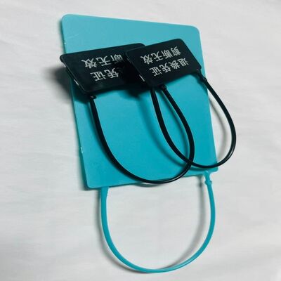 Plastic Garment Security Tag Incorporating RFID Technology 8.2MHz Frequency Designed to Prevent Theft in Clothing Stores