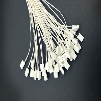 Εξατομικευμένα συρρικνώματα πλαστικών ετικετών Hang Loop για είδη μόδας και αξεσουάρ αποσκευών