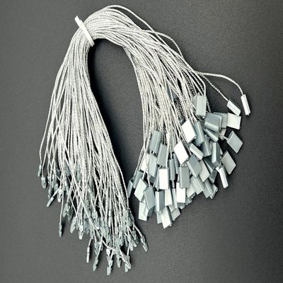 Προσαρμοσμένα αλουμινίου πλαστικού κρεμασμένα ετικέτα στερεωτικά για υφάσματα ένδυσης