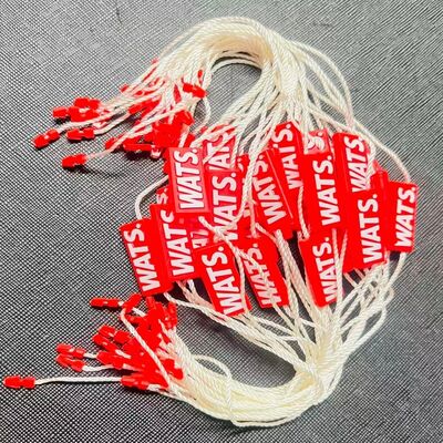 200 Millimeters Lunghezza Corda Fermaglio in Plastica per Etichettatura Abbigliamento, Assicura un Fissaggio Sicuro e una Facile Applicazione